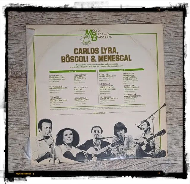 LP Vinil: História Da MPB - Carlos Lyra, Bôscoli e Menescal - Foto 3
