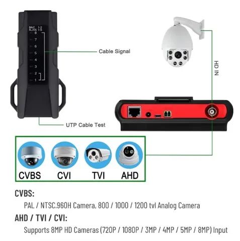 Testador de camera CFTV novinho - Foto 3