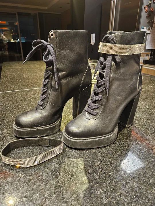 Bota coturno arezzo 39 - Foto 2
