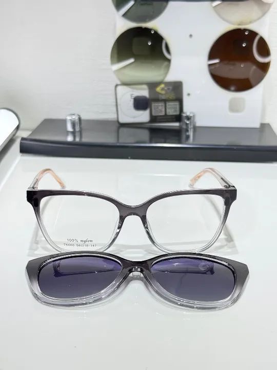 Armações femininas clipon - Foto 4