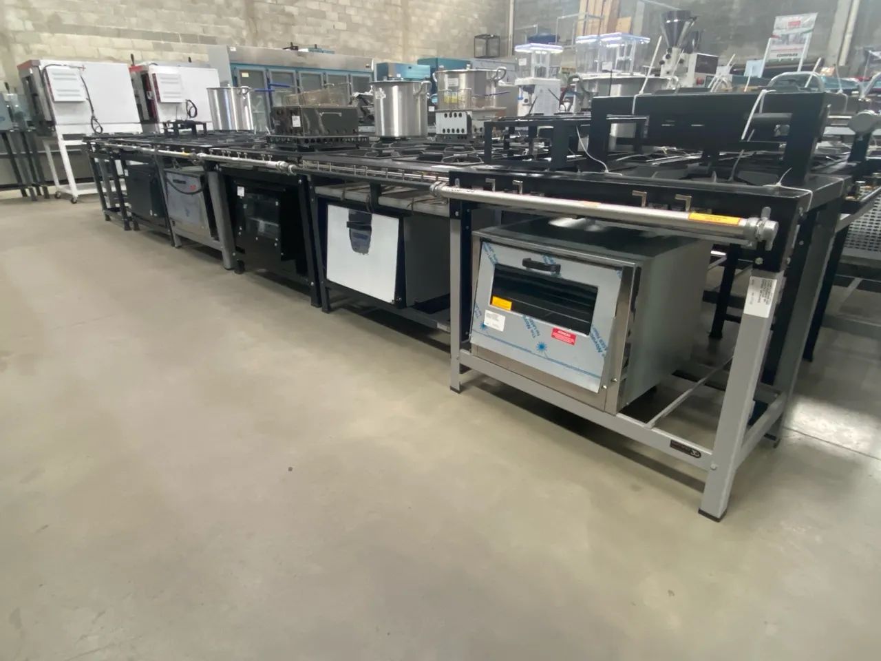 FOGÃO 6 BOCAS ALTA PRESSÃO STORI PREMIUM M19 COM SUPER FORNO P6,5 - METALMAQ  - Foto 4