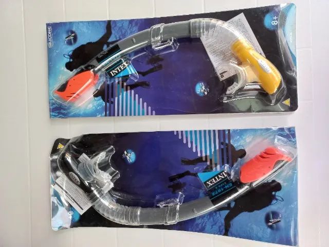 Kit de mergulho (mascara e snorkel) marca Intex. - Foto 6