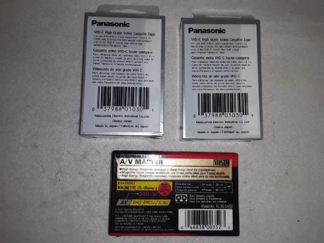 Original sealed new VHSC tapes432958101950965762