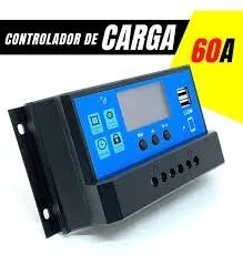 Controlador Carga Solar 60a USB Pwm Regulador Automático - Foto 2