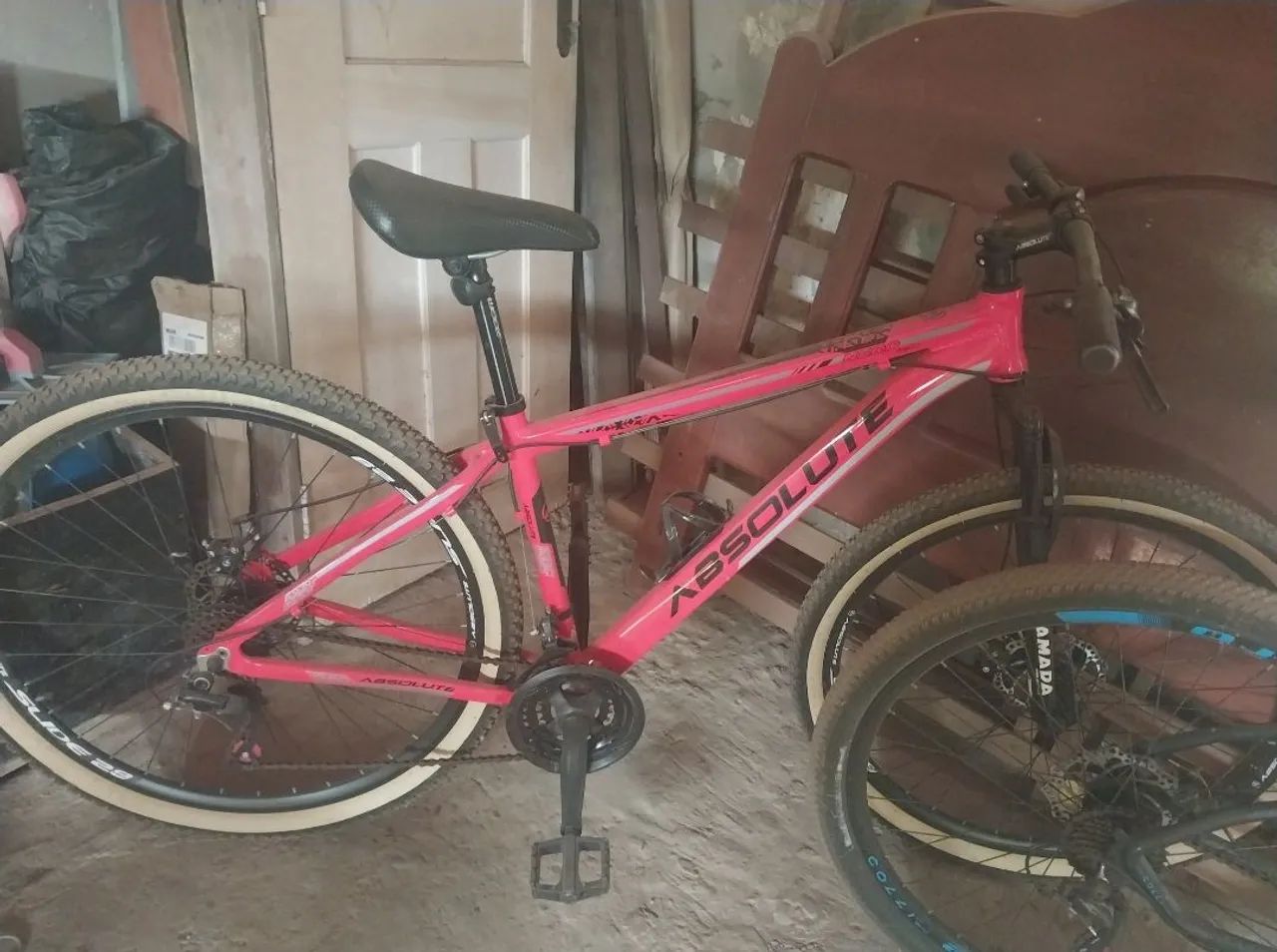 Bicicleta Absolute - laranja (LEIA O ANÚNCIO)