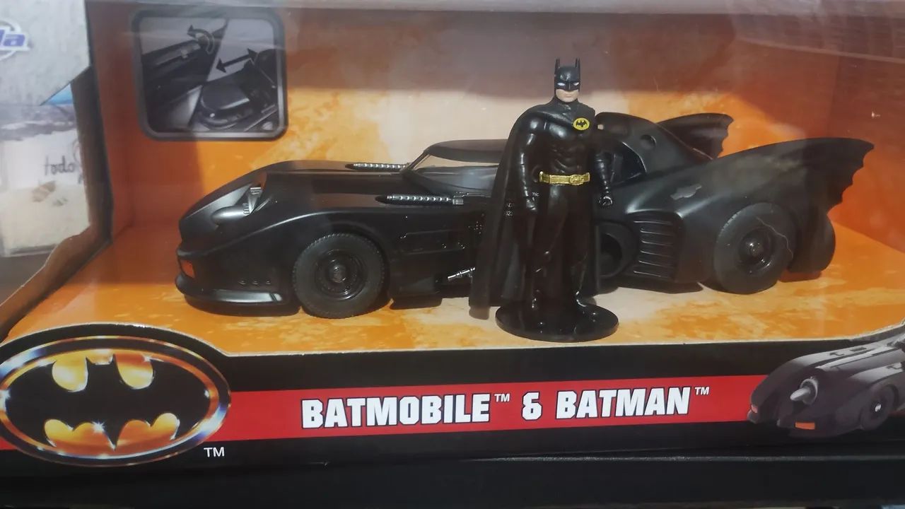 Batmóvel & Batman Jada 1:24 - Foto 2