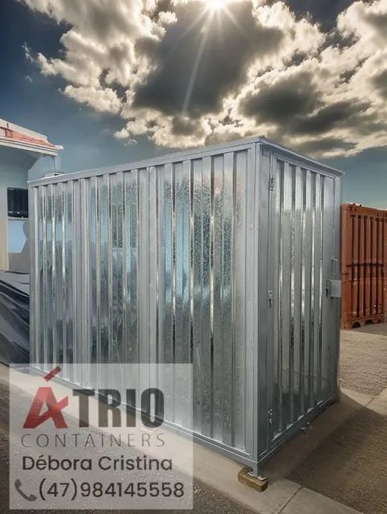 Container para montar locadora desmontável  - Foto 5