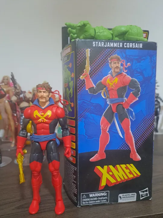 Boneco Starjammer Corsair X-Men - Marvel Legends