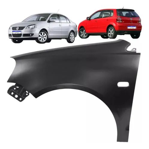 Paralama Vw Polo 2007 2008 2009 2010 2011 2012 Novo Le - Foto 7
