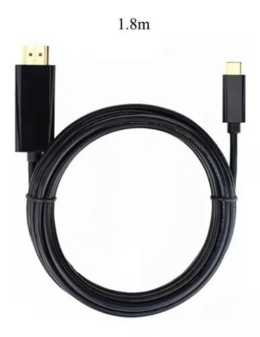 Cabo Usb C 3.1 Para Hdmi 1.8metros 4k - Foto 2