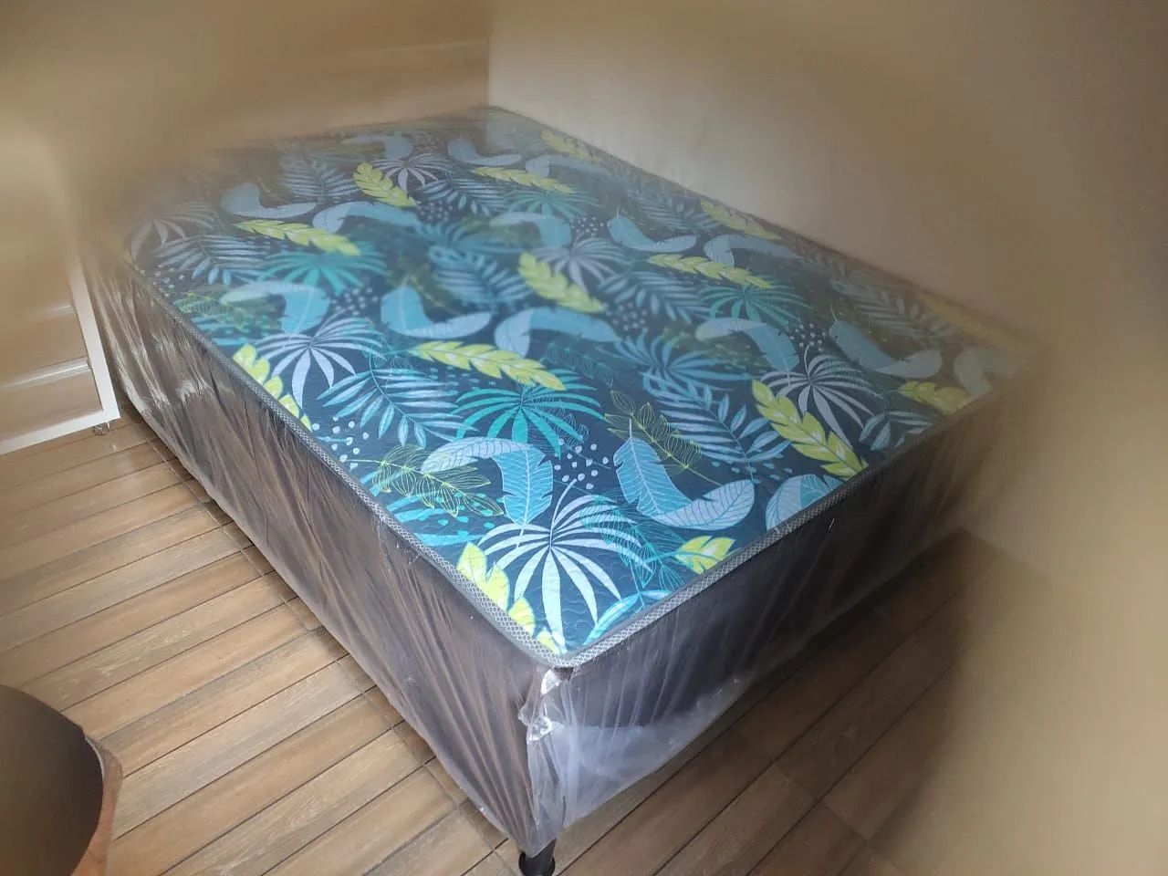 Cama box casal colchão 8cm - Foto 3