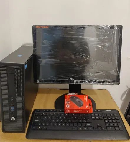 Computador HP Prodesk Core i3 8gb RAM Completo
