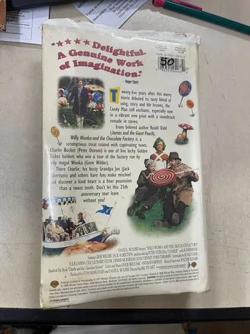 Vhs Willy wonka and the chocolate factory anniversary - Foto 3