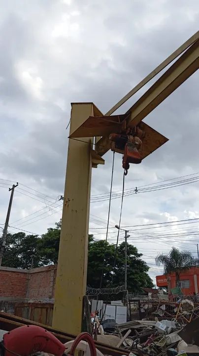 Grua 2 toneladas ( guincho, guindaste) - Foto 4
