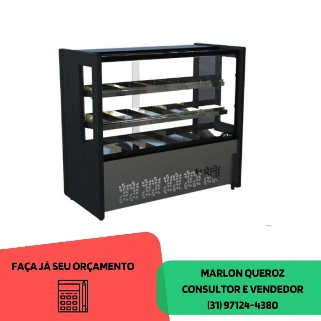 Balcão Estufa 1,25M Polar Novo