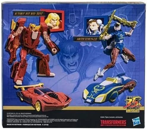 Transformers Street Fighter M Bison e Ryu - Foto 2