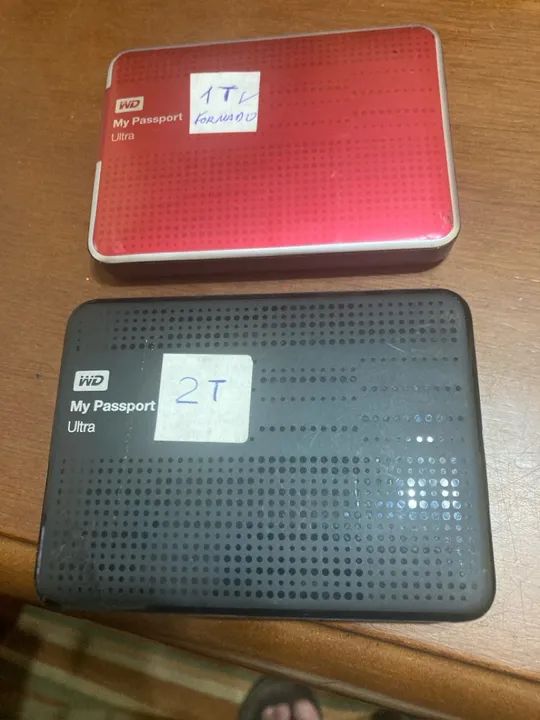 HD Externo WD dois 1T e 2T, os dois por R$700 - pouco uso - Foto 2