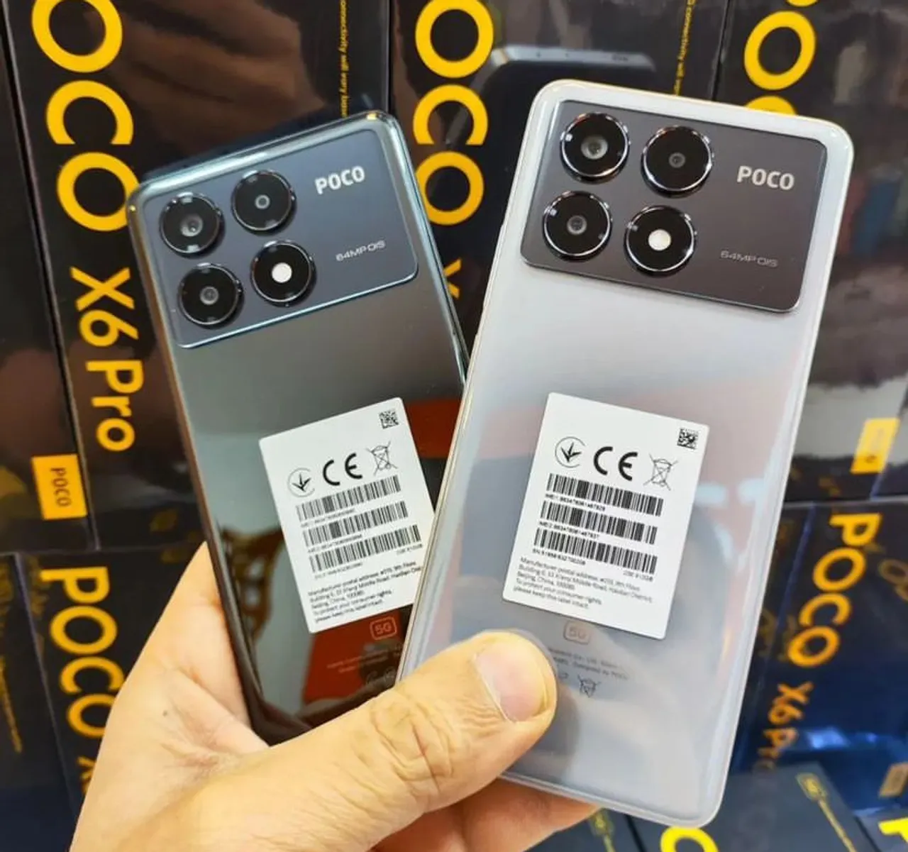 Poco X6 Pro 5g 512/12 - Novo Cinza Preto Versão Indiana
