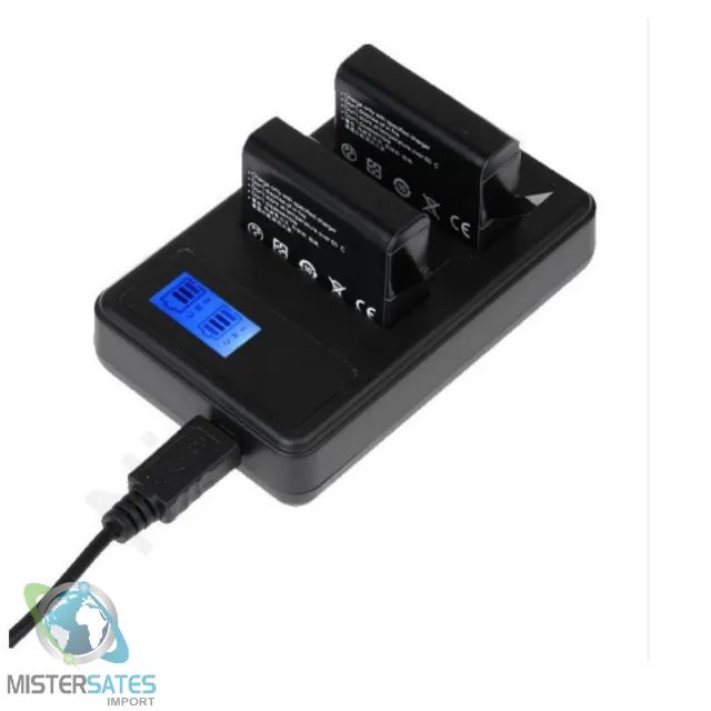 Carregador duplo com LCD Gopro hero 3 3 + - COD 445 - Foto 4