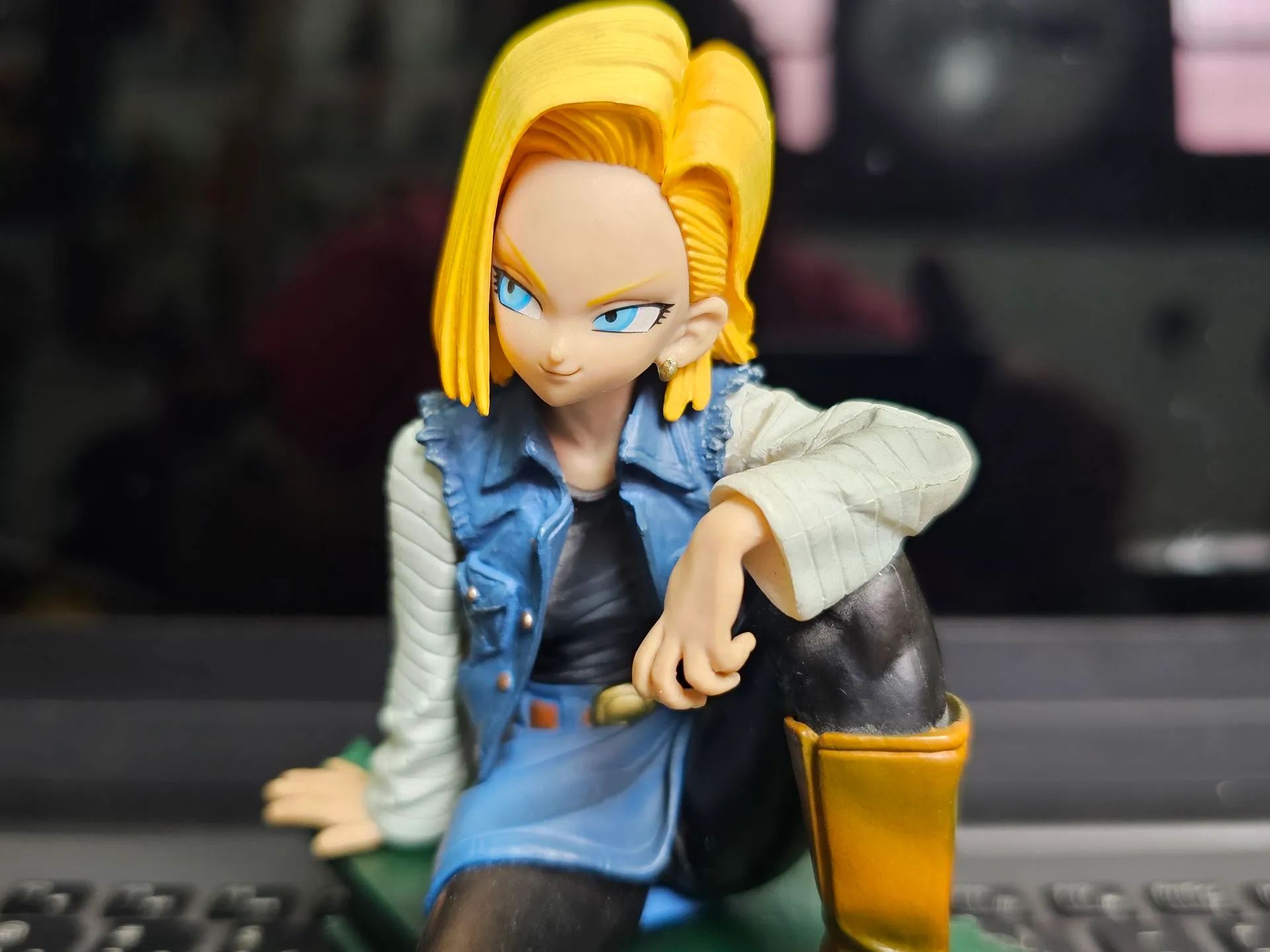 Action figure Android 18 scultures Dragon Ball Z - Colecionável - Foto 4