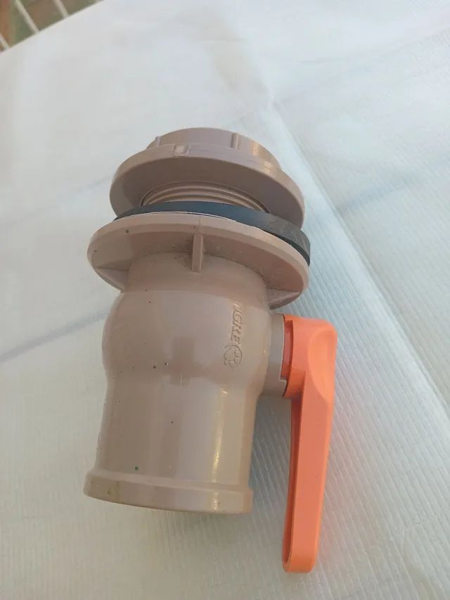 ADPTADOR DE  CAIXA  DA ÁGUA COM REGISTRO 1./1/2" - Foto 2