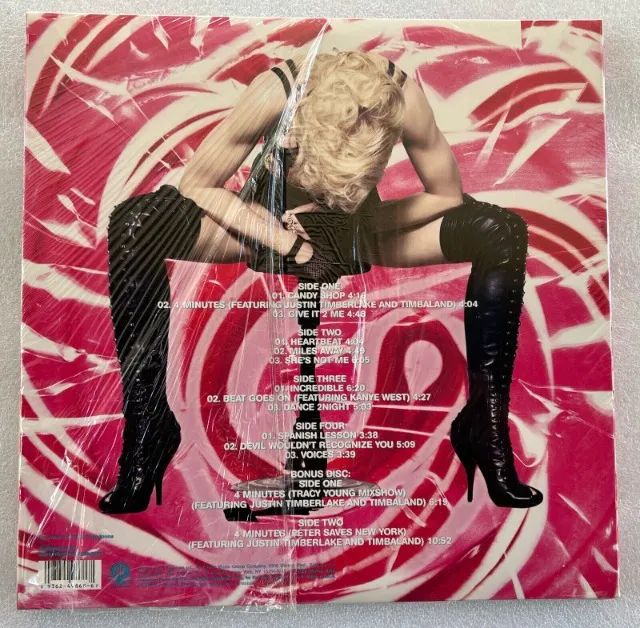 Lp Vinil Triplo Cd Madonna Hard Candy Importado Raro Cds