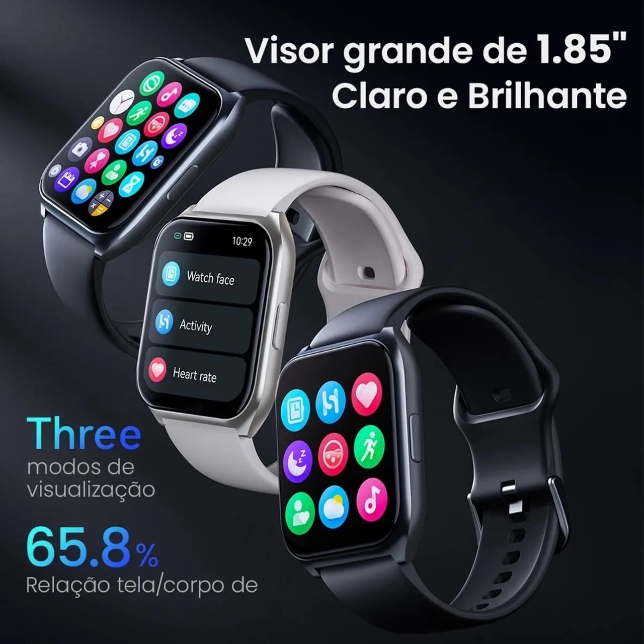 Relógio Smartwhatch Xiaomi Haylou Watch, Ligação, Notificações, Exercícios  - Foto 5