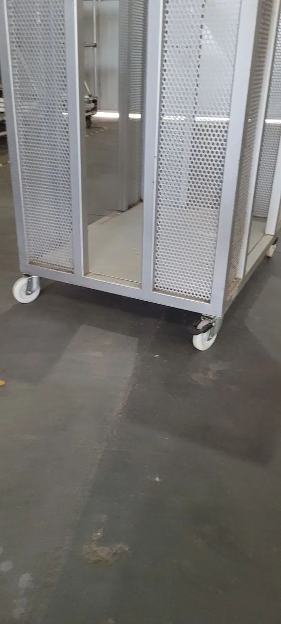 Expositor/Carrinho para comércio gaiola transporte reforçado ecommerce logistica - Foto 4