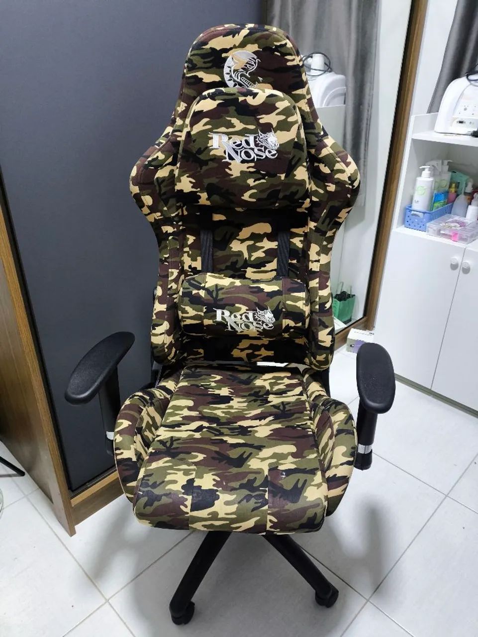 Cadeira Gamer Red Nose Camuflada
