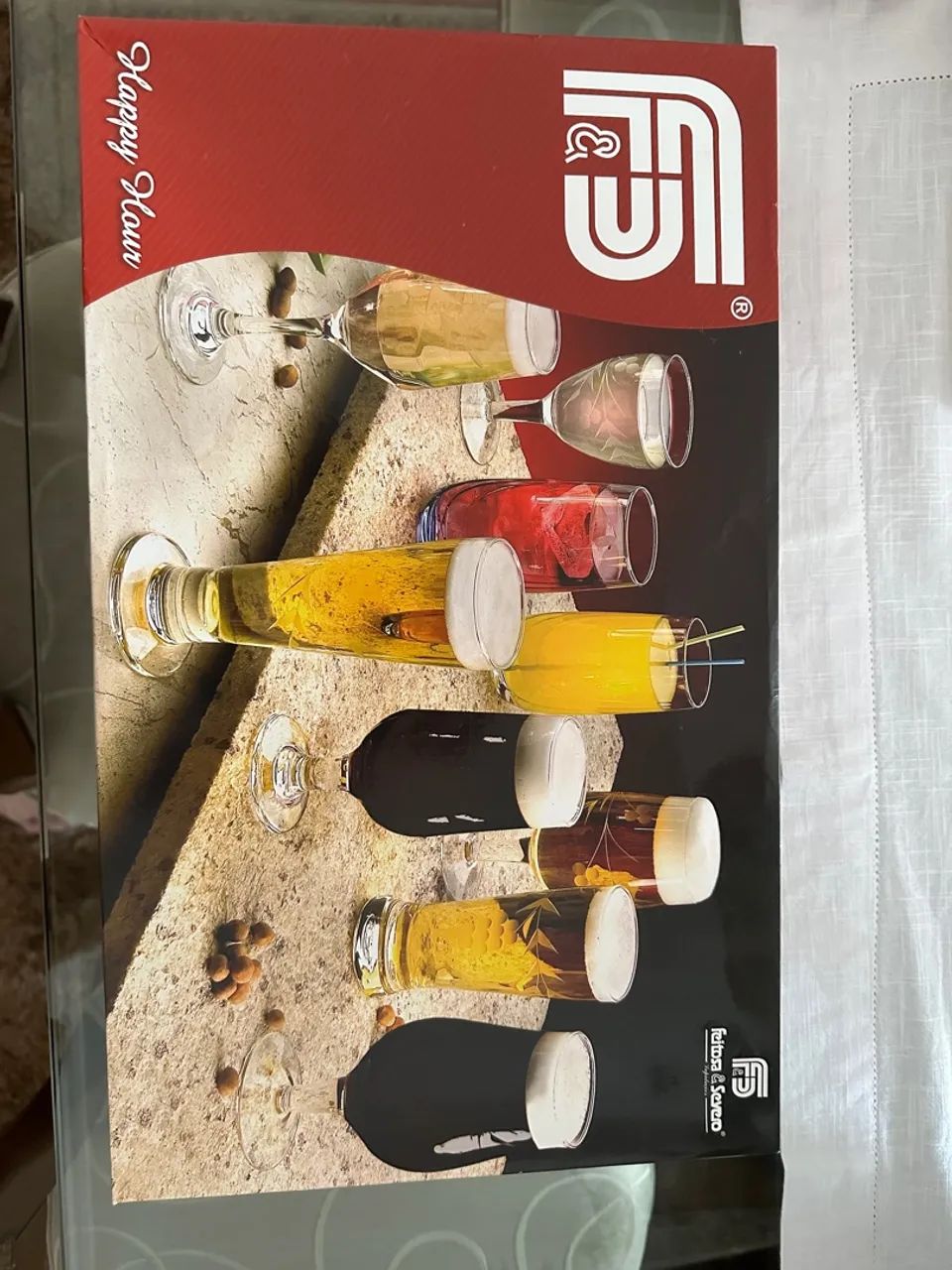 Conjunto de Taças Happy Hour