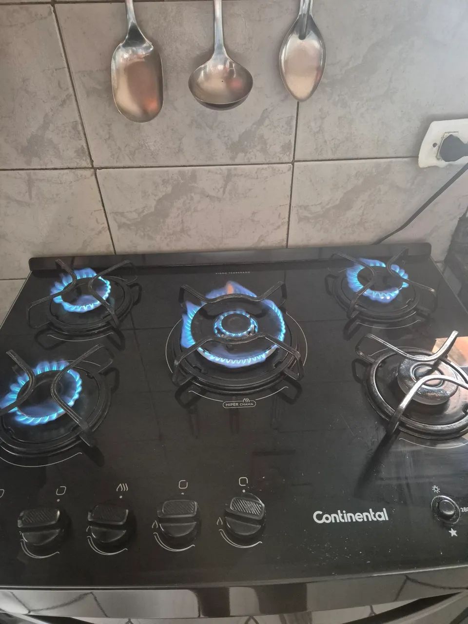 Fogão continental 5 bocas