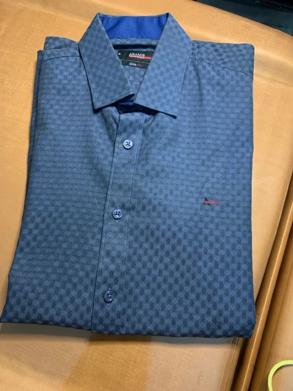 Camisa Social Aramis Slim Fit Azul original  - Foto 3