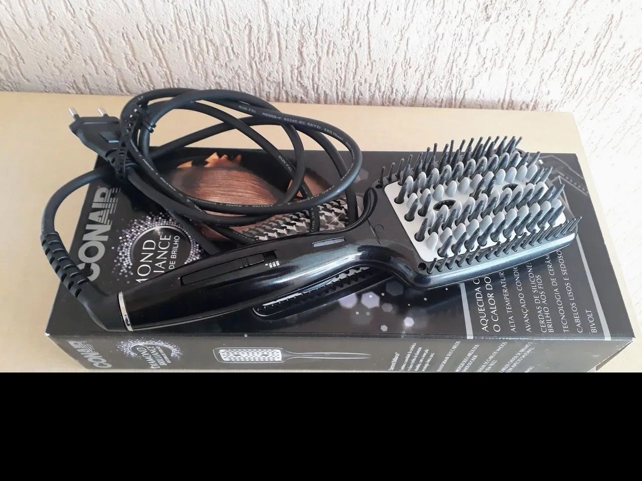 Escova alisadora de cabelo  - Foto 3