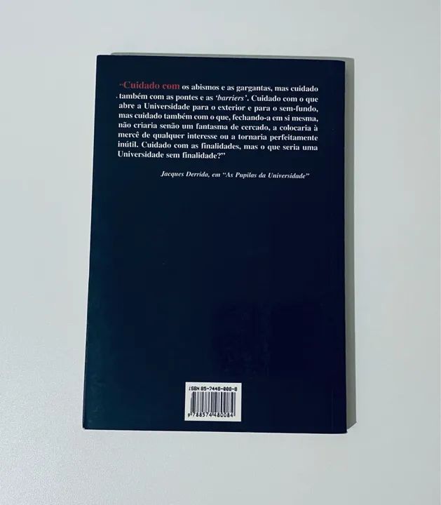 Livro O Olho da Universidade Jacques Derrida - Foto 2