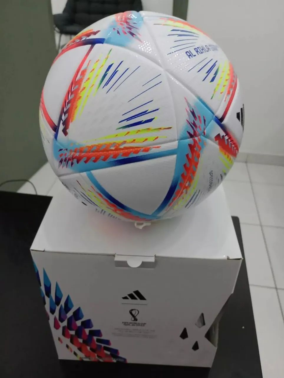 Bola Al Rihla Autografada pelo Cafú - Foto 3