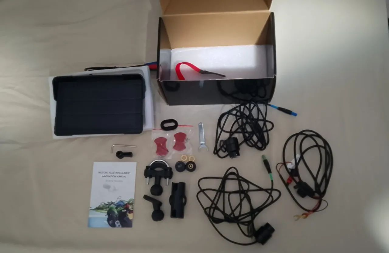 Central Multimídia para Moto - Tela 5 Polegadas - Carplay Auto - Foto 3