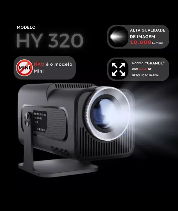 HY320 - 1080P Nativo - Magcubic Original - Versão Normal - Lacrado! - Foto 4