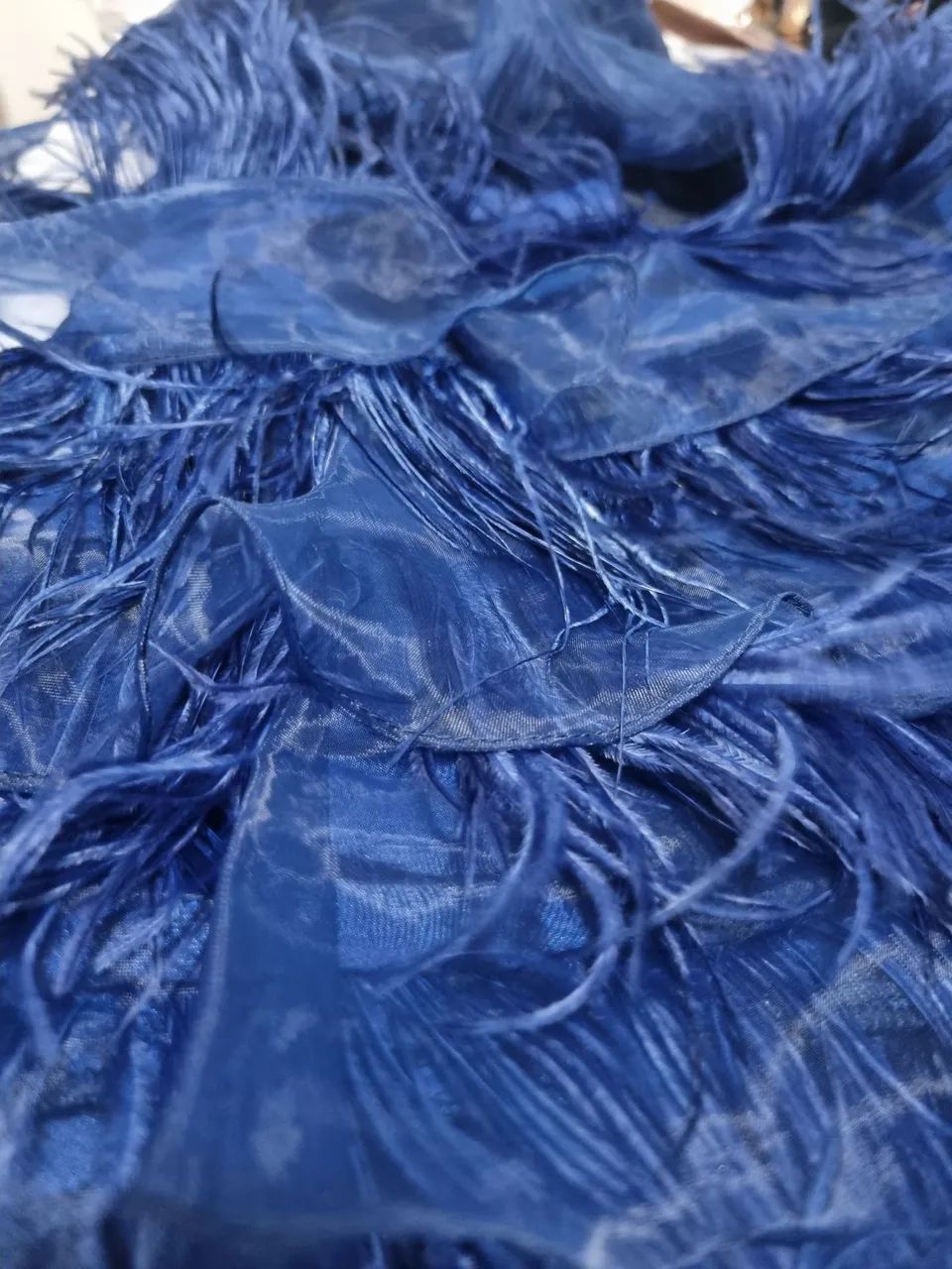 Vestido de festa de plumas  - Foto 4