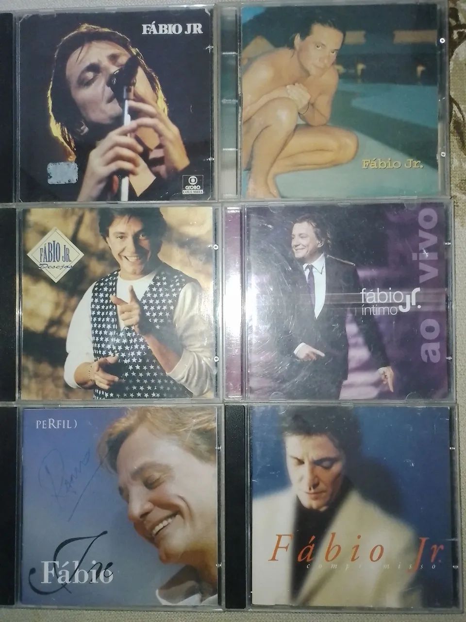 Kit  CDs do Fábio Jr.  50