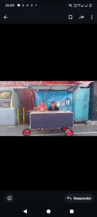 Carrinho de comida completo para começar seu negócio! - Foto 5