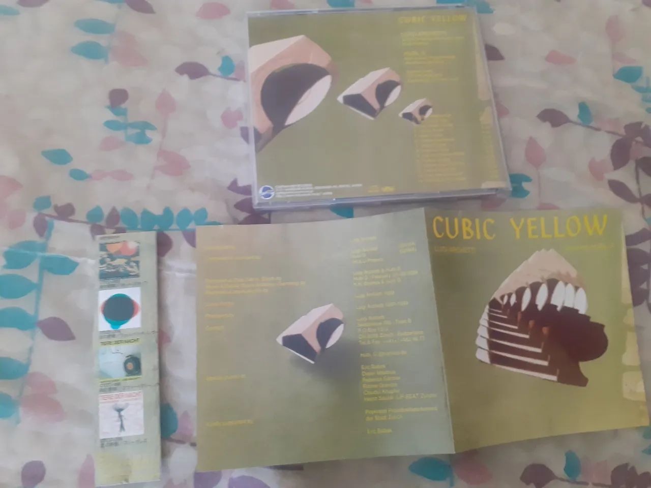 LUIGI ARCHETTI HUBL G CD CUBIC YELLOW EXPERIMENTAL ABSTRACT IMP JAPAO - Foto 5