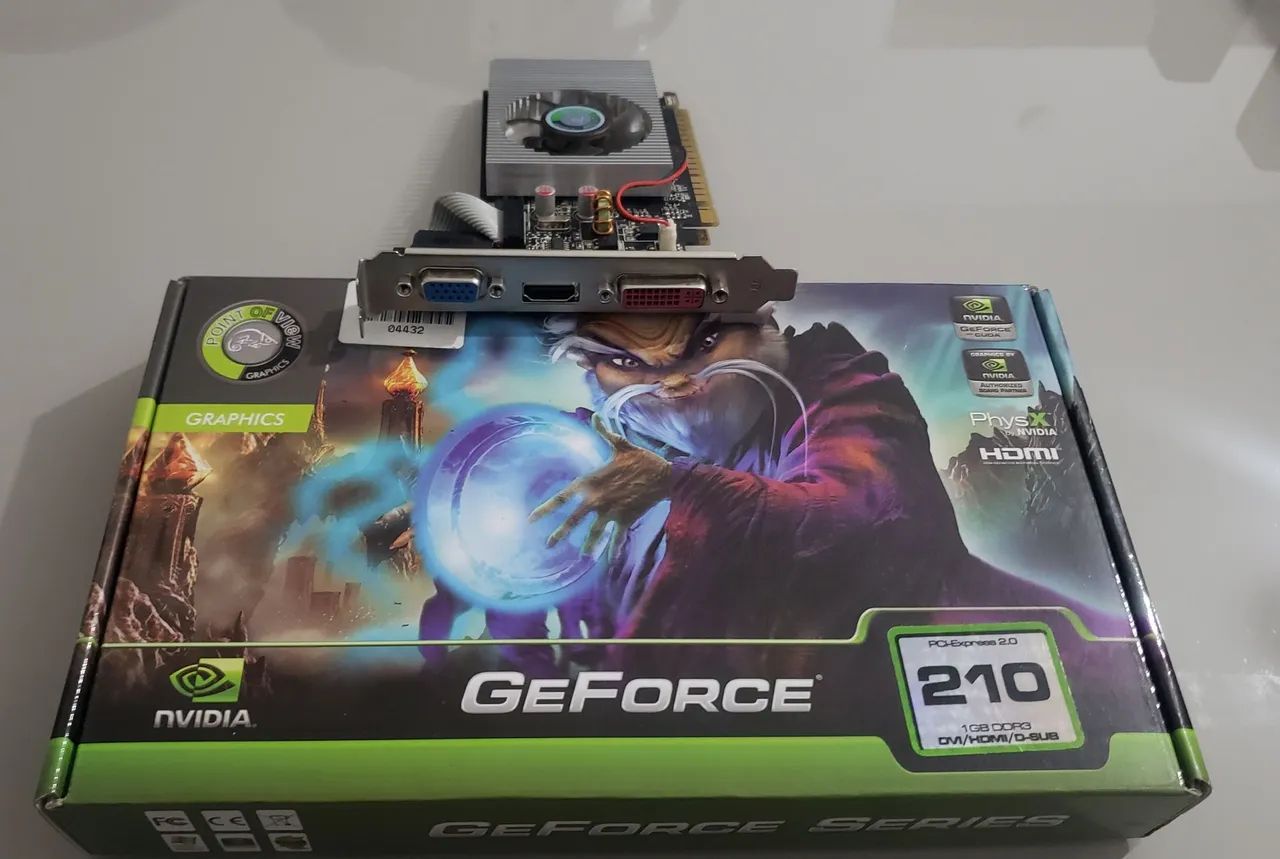Placa video Geforce  210 1Gb DDR3 - Foto 3
