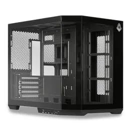 Gabinete Gamer Mancer CV700L, Mid Tower, Lateral De Vidro, Preto, 12x 28.44