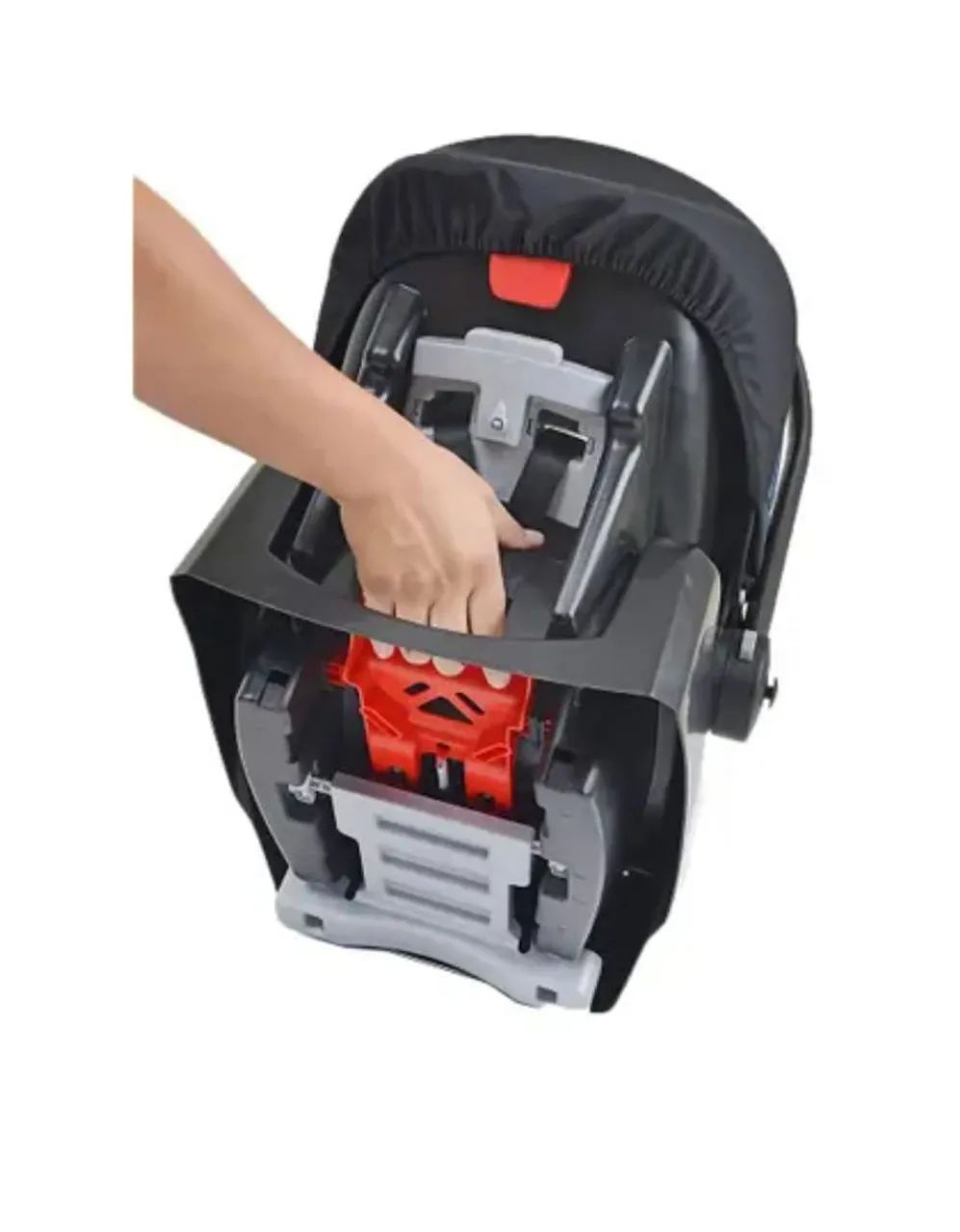 Cadeirinha para Bebê Conforto + base Burigotto touring- Ótimo Estado - Foto 6