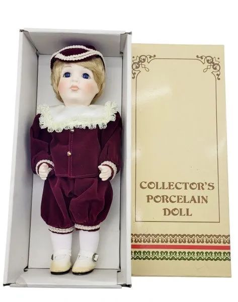 Boneca em Porcelana - Collector's Porcelain Doll - Londres, Inglaterra 