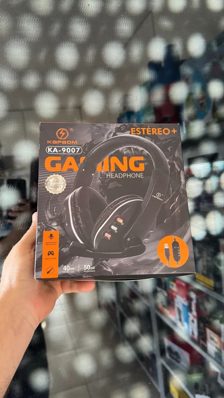 Fone USB gamer headset 