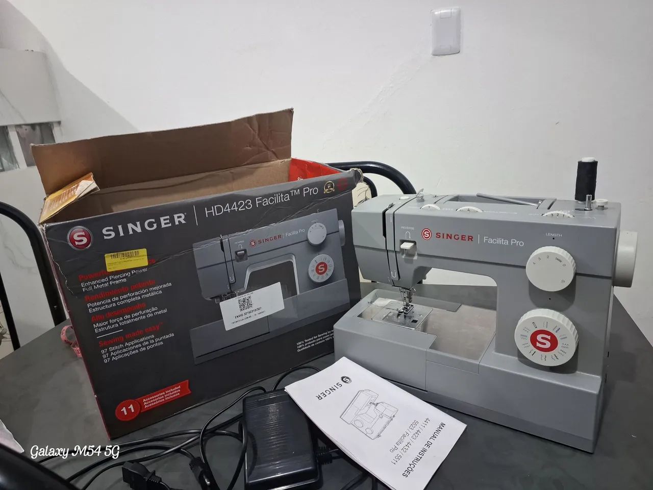 Máquina singer facilita pro 4523 - Foto 2