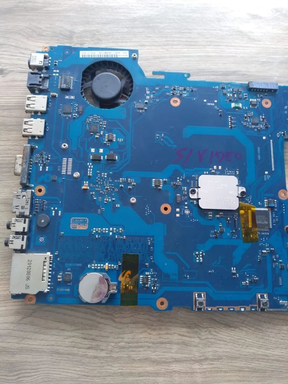 placa mae rv415 (Defeito) - Foto 2