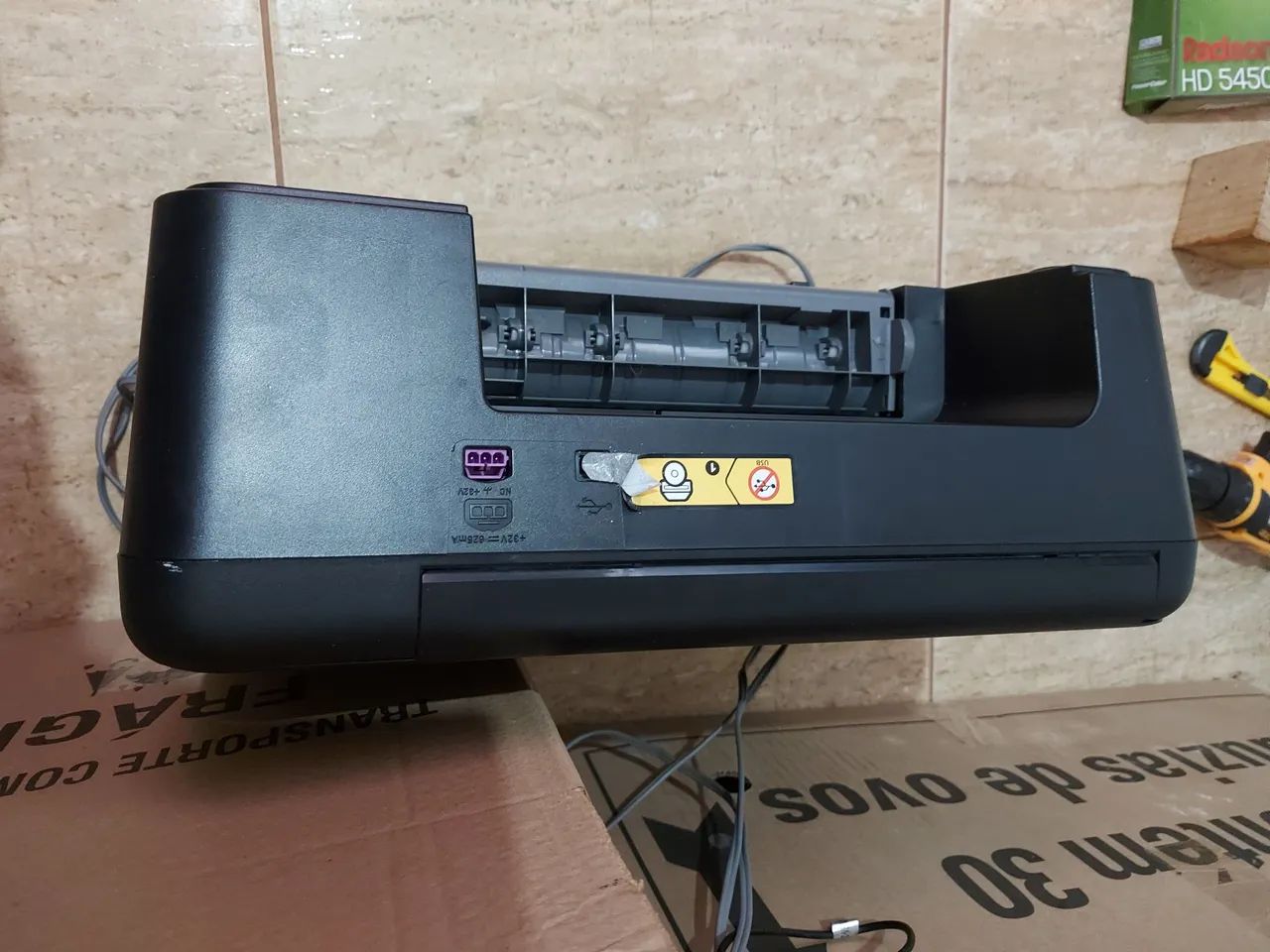 Impressora HP Photosmart (para concerto ou uso de peças) - Foto 6