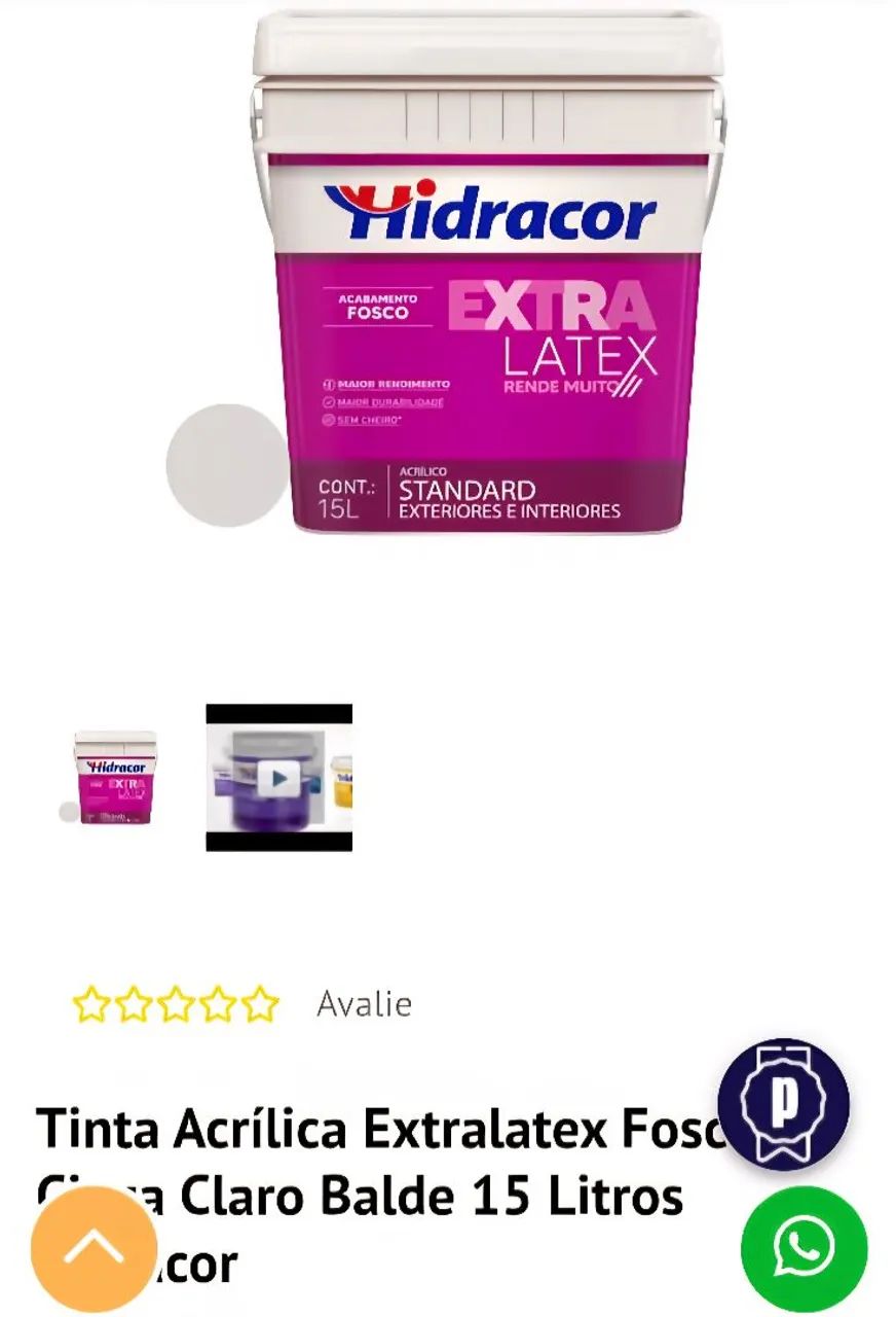 TINTAS, SELADOR E TEXTURA - Foto 4